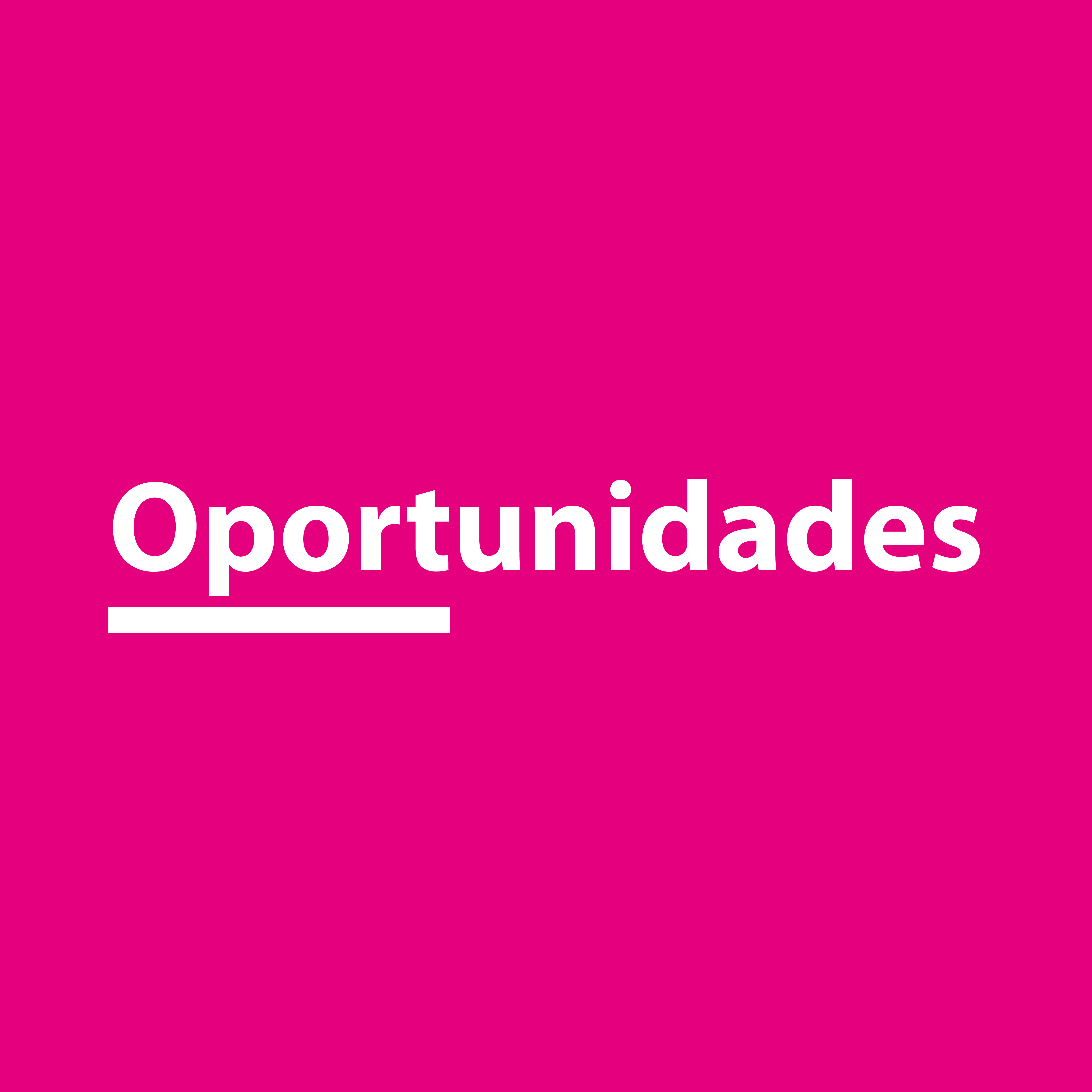 Oportunidades